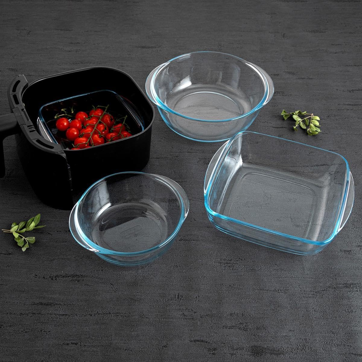 Pyrex 5427327 Oven Dish, Glass, Transparent