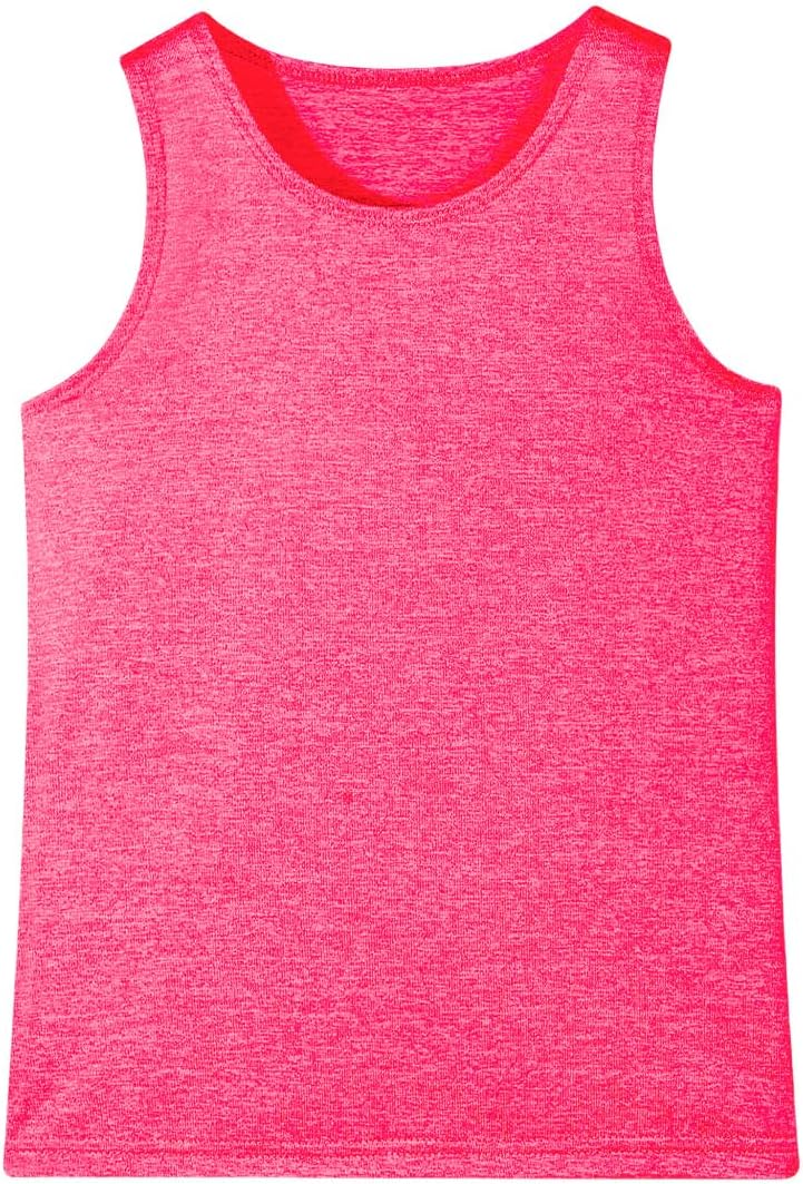 Girls/Kids/Teen Quick Dry Tank Tops Undershirts Moisture Wicking Active Athletic Sleeveless Shirts （Age 5-16Y）