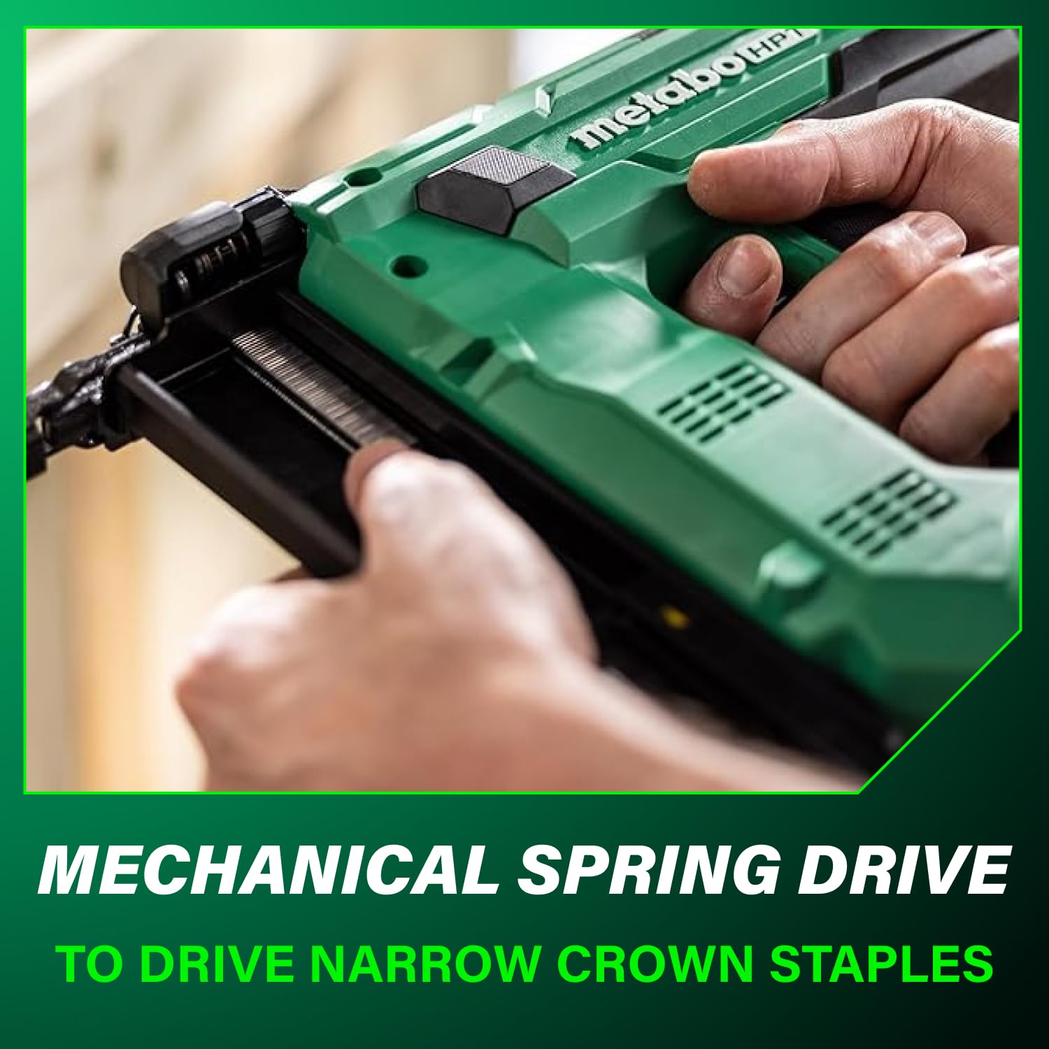 Metabo HPT Cordless Stapler - 18 Gauge -9