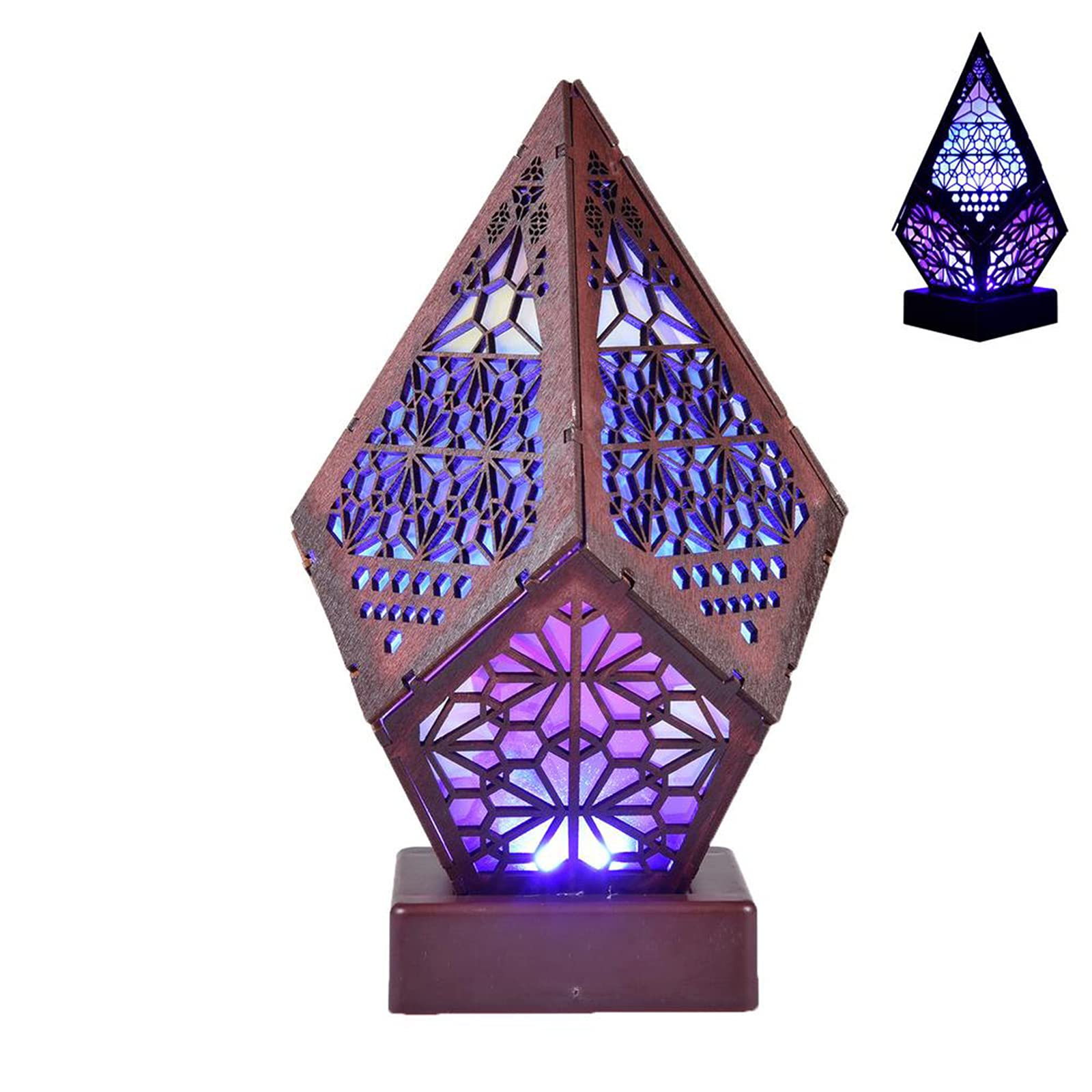 Lámpara De Pie de estrella polar para decoración geométrica bohemia 1