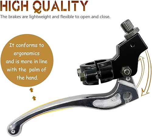 Miniatura 4 de Kabing 2 pces Manija de freno izquierda palanca de embrague bicicleta para Coleman CT200U Trail 200 CC100X CT100U mini bicicleta 98cc 196cc 5.5hp