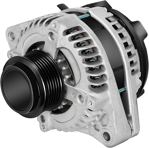 SCITOO Alternador compatible con Honda para Pilot 2012-2015, Odyssey 2011-2013, Ridgeline 2012-2014, 3.5L 3471CC V6, 130A CW de alto rendimiento 6