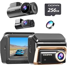 DDPAI Z90 Master 3-Channel 4K Dash Cam with 256G SD Card