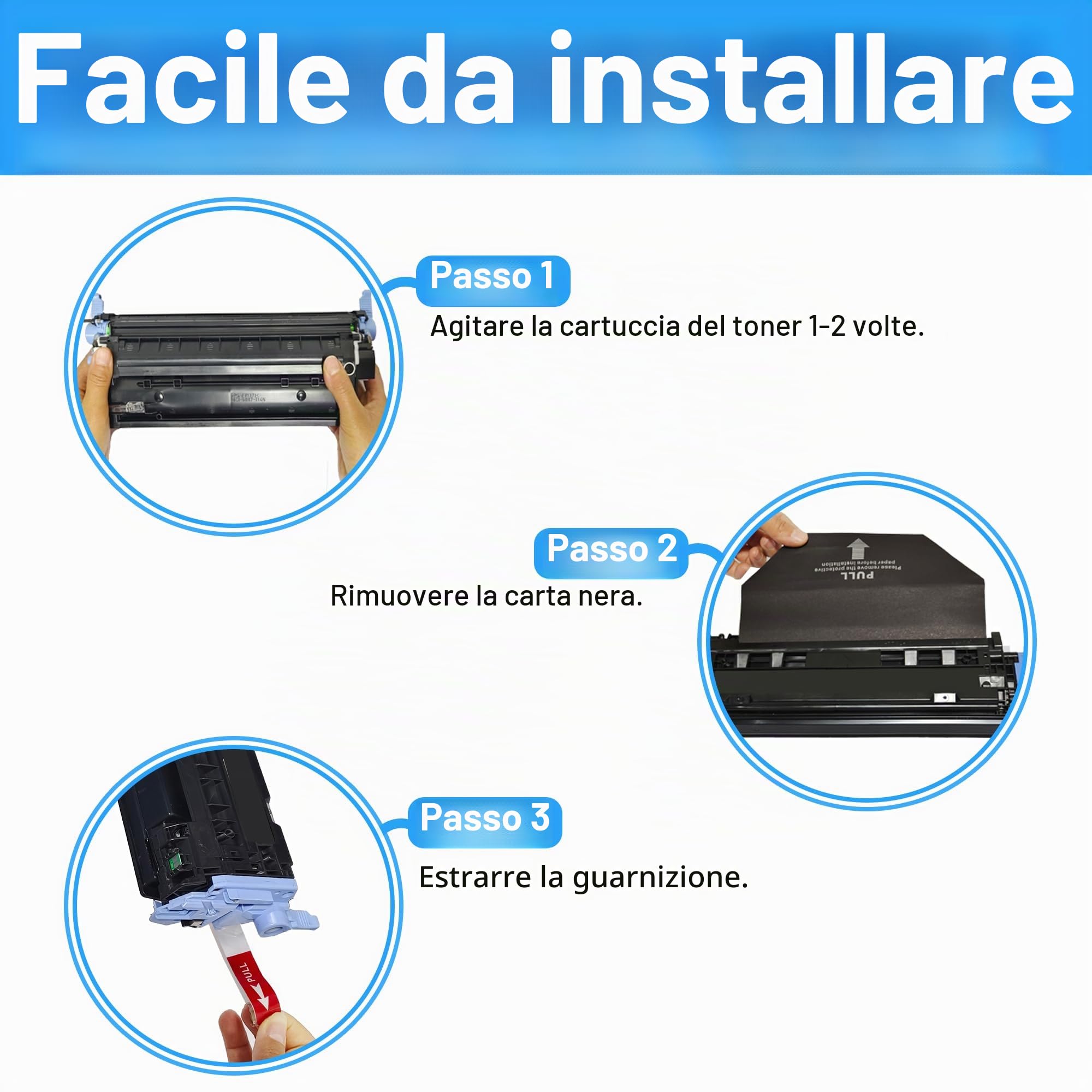 LCL Cartucce di Toner Rigenerate 124A Q6000A Q6001A Q6002A Q6003A (KCMY) | Sostituzione per HP Laserjet 1600 2600 2605 1015 1017 2600n 2605d 2605dn 2605dn xi 2605dtn CM1015 CM1015mfp CM1017mfp CM1017