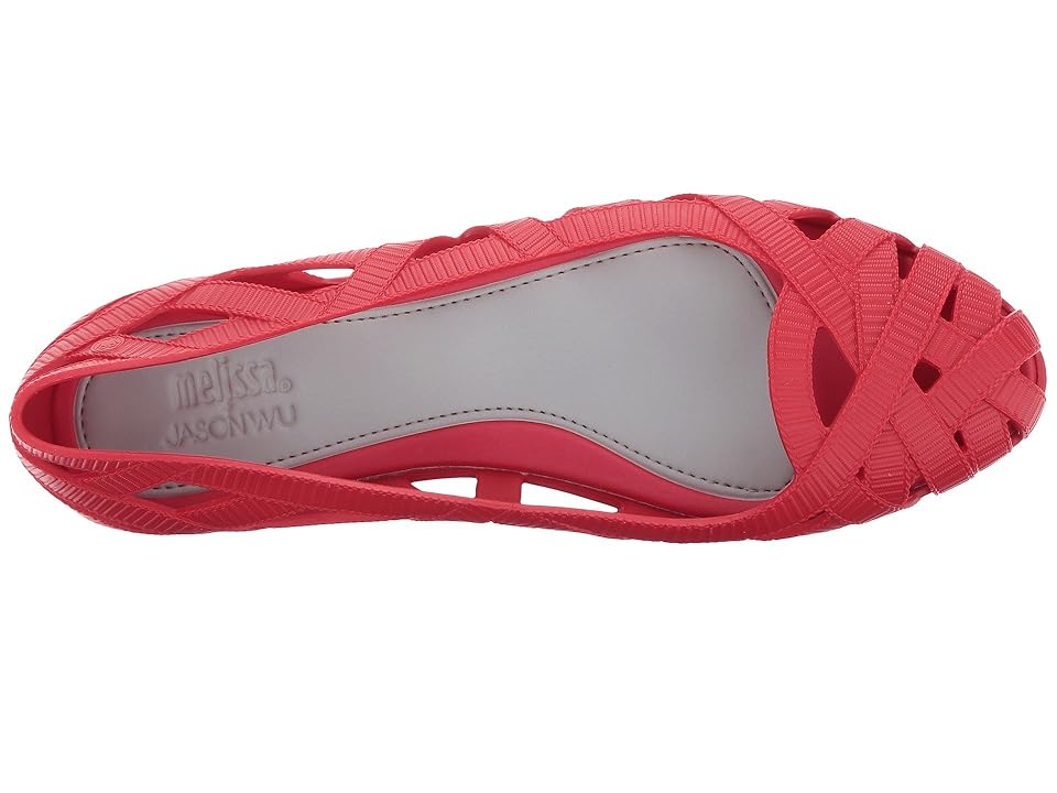 

Melissa Shoes Jean + Jason WU AD (Red Matte) Women's Flat Shoes
