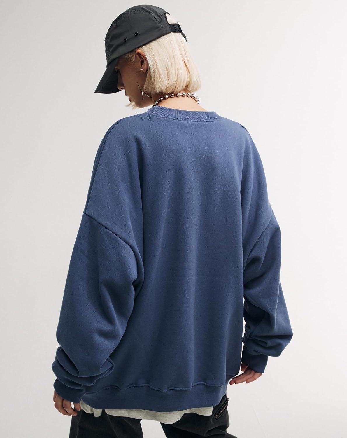 Niepce Inc Streetwear Men's Graphic Hoodie (Blue1, Large)