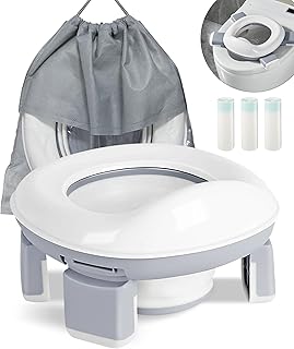 DEANIC 2-in-1 Travel Potty for Toddlers, Potty Training Toil