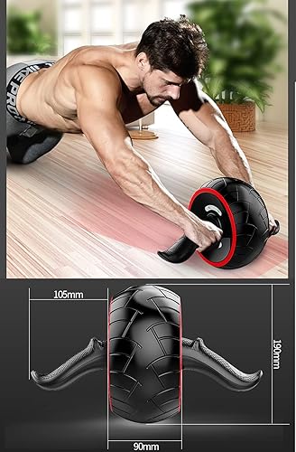 Miniatura 3 de Ab Roller - Equipo de entrenamiento para abdominales para ejercicio de núcleo abdominal en casa, gimnasio