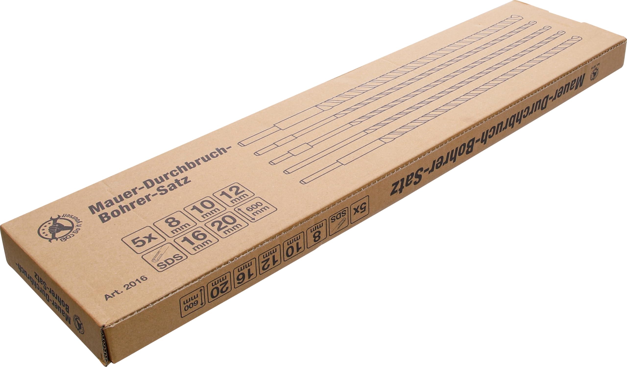 Ryobi 5132004209 RAK08SDS2 8-delig SDS Boor Set