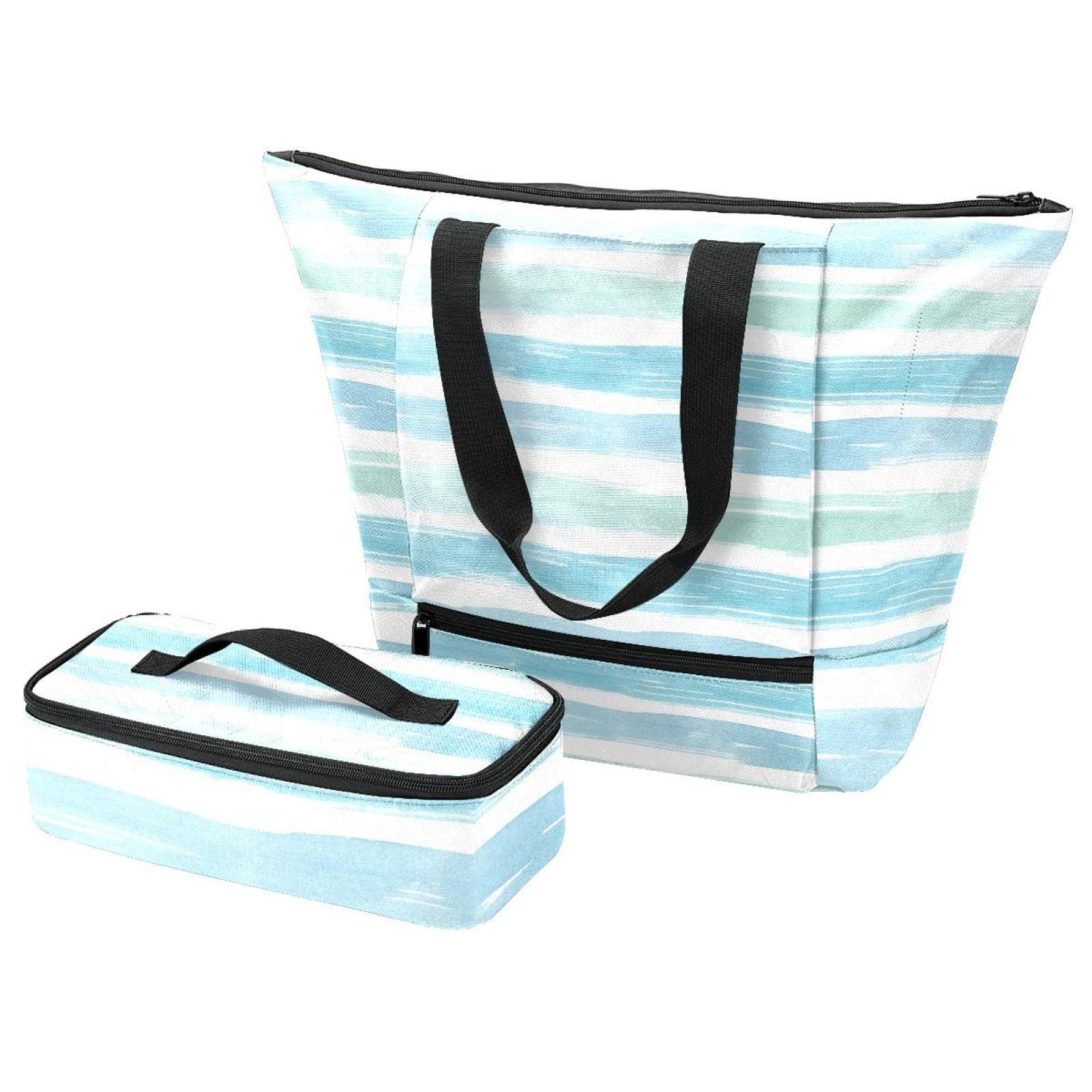 Sac fourre-tout et boîte à déjeuner à fleurs pour savourer le fait-maison partout