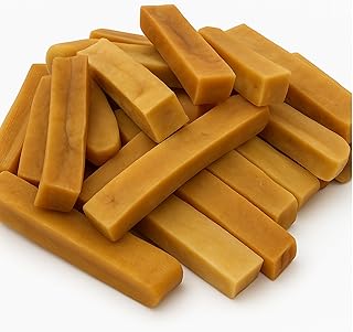 WhiteTail Naturals - Yak Cheese Dog Chews (6 Pack-Medium) Long Lasting Tough Dog Bones for Aggressive Chewers & Teething Puppies - All Natural Himalayan Dental Milk Chew Bone