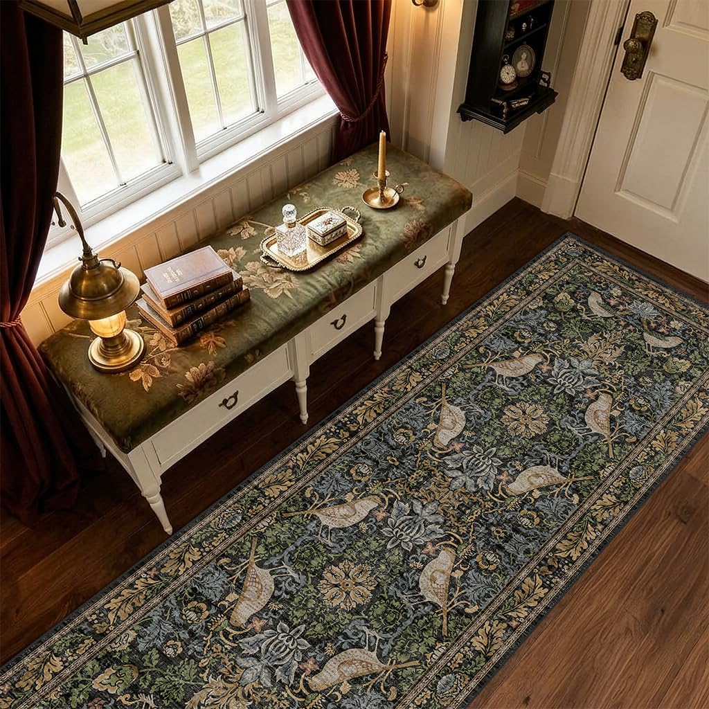 Hazo Haus Floral Kitchen Runner 2x6