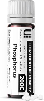 Phosphorus 200C Homeopathic Remedy, 270 Pellets