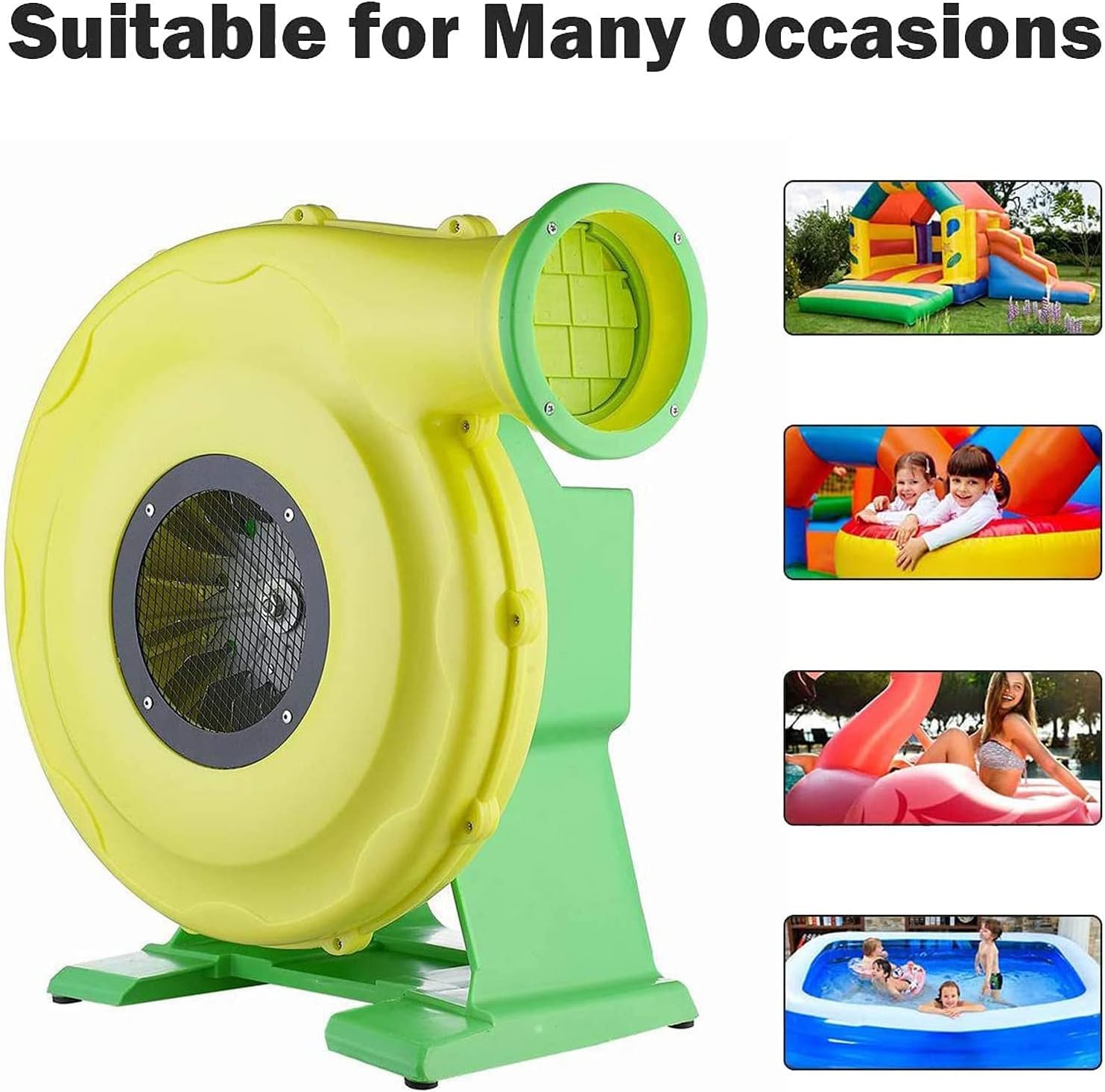ブランド雑貨総合 屋外電気送風機 インフレータブルテントアーチモデル用の商用インフレータブルバウンサーブロワーインフレータブルバウンシーキャッスルスライド 1100ワット1 47 Hp Rachelbaptista Com Br