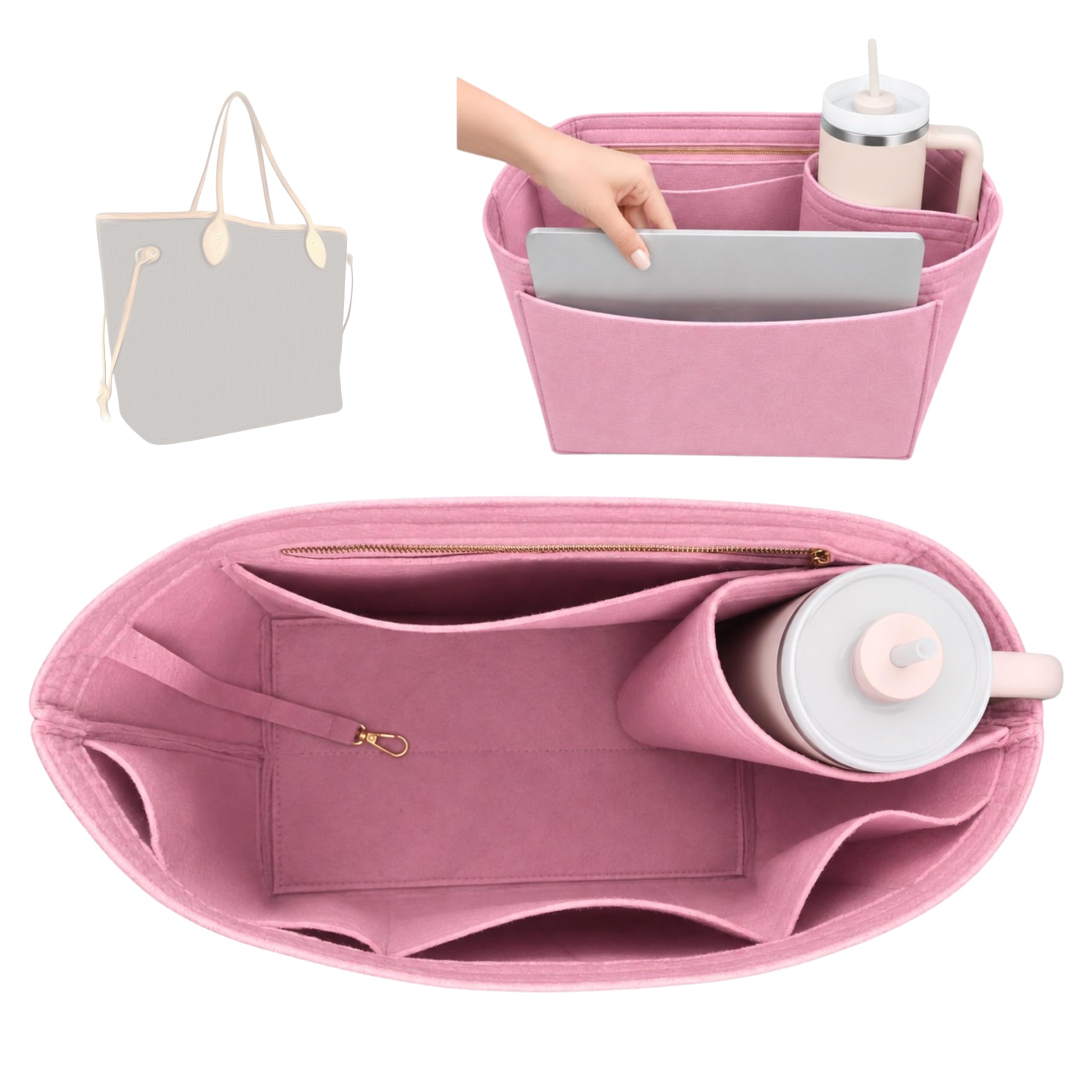 Amazon.com: Divitize Premium Purse Organizer compatible with Lv
