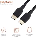 Amazon Basics High-Speed 8K HDMI Cable, Black - 3 Feet