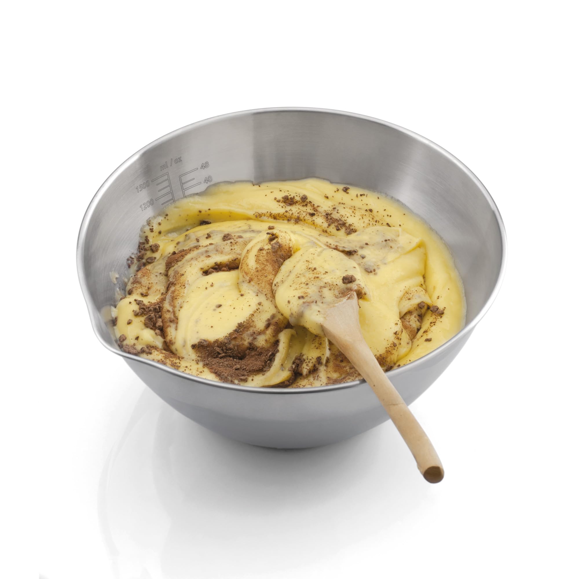 Imetec Dolcevita ES4, Báscula Electrónica de Cocina, Pesa Sólidos y Líquidos, Recipiente Extraible, Báscula Graduada, Capacidad 5 Kg, División 1 g, Función Tara, Pantalla Digital, Apagado Automático