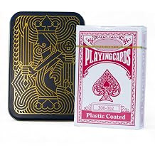 TINIT Playing Card Tin Black