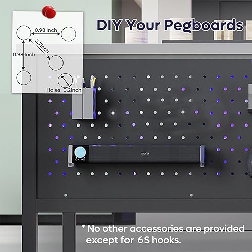 Miniatura 6 de Bestier Mesa de centro LED con almacenamiento de vidrio para sala de estar con puertas correderas, mesa central de sala de estar marrón rústico de