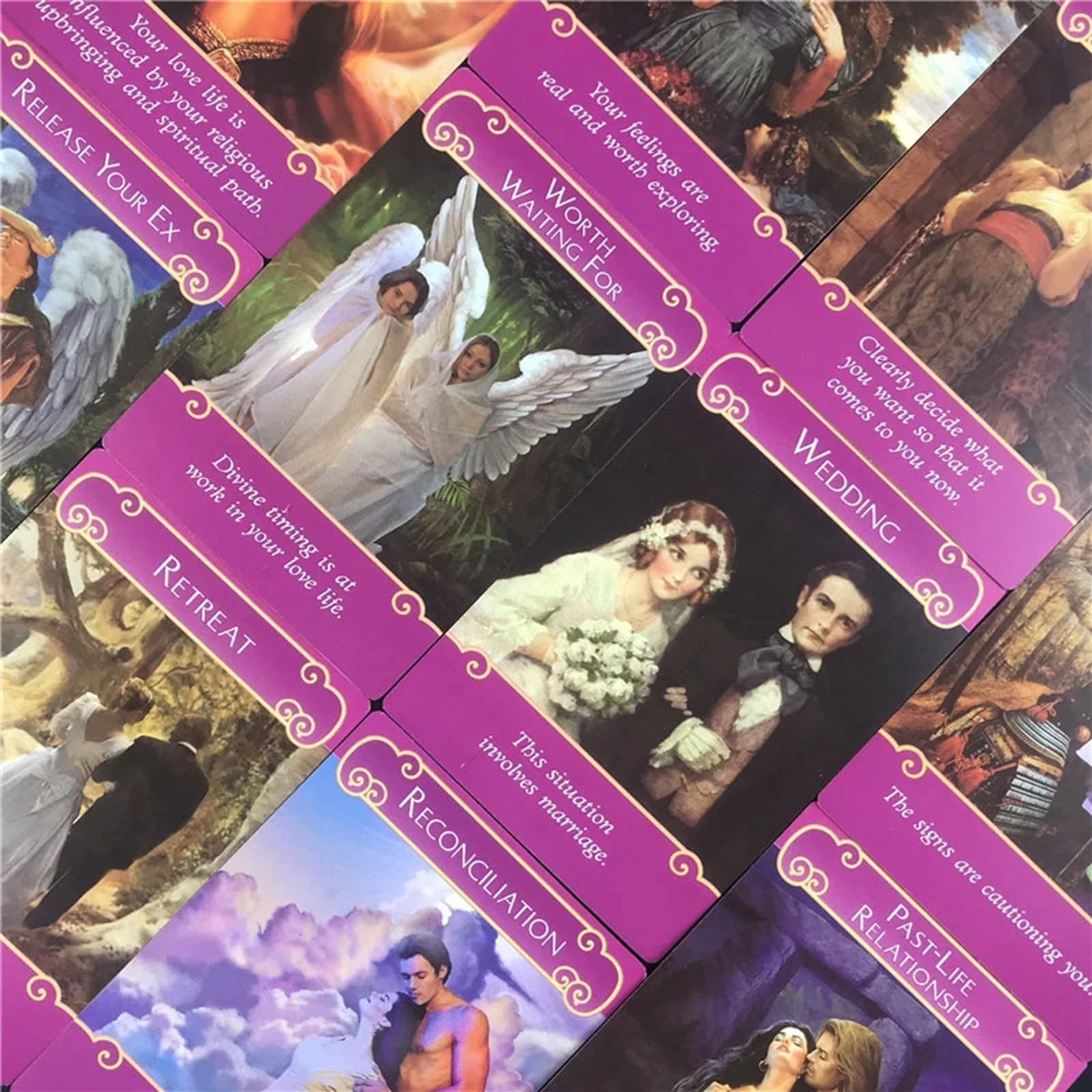 Beginners Divination Deck Angel Therapy Oracle Cards: A 44 Card Deck ...