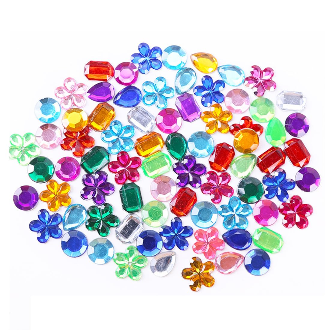 LYITZW 200 Piezas Set de Gemas Coloridos, Gemas de Buceo, Gemas Cristal, Gemas Cristales de Buceo, Gemas de Acrílicas, Juguetes de Natación Gemas, Juguetes de Piscina para niños y niñas