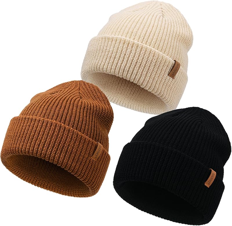 DANMY Infant Toddler Beanie Kint Hat Baby Boys Girls Beanies Kids Winter Hats Knit Children Warm Hat Caps