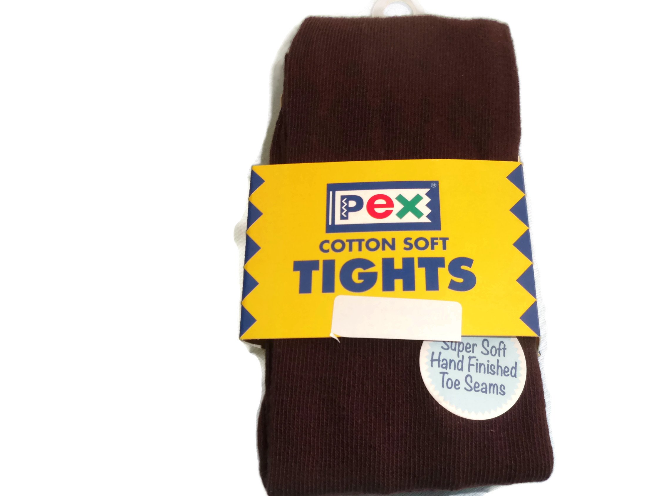 Pexwholesale Girls Brown Pex Cotton Soft Tights Colour (7-9Yrs, )
