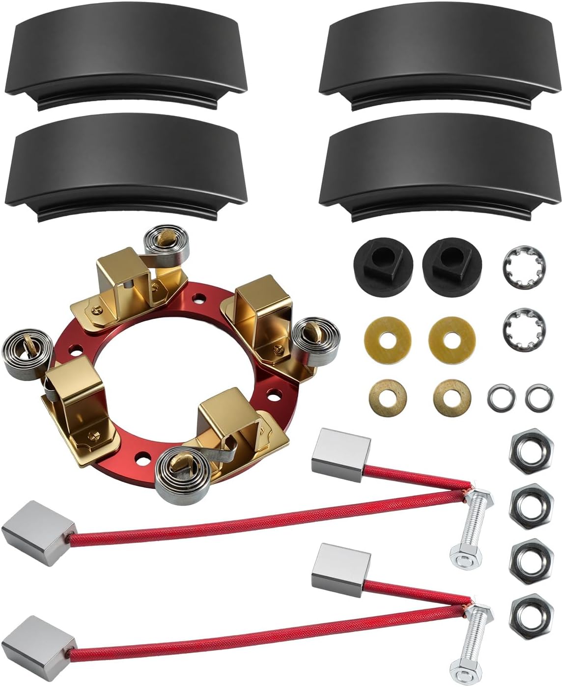 Starter Generator Brush Repair Set Fit for 2010-Up Club Car Precedent Gas Golf Cart Replace 103953301 103347301 103347801 103347901 101876301
