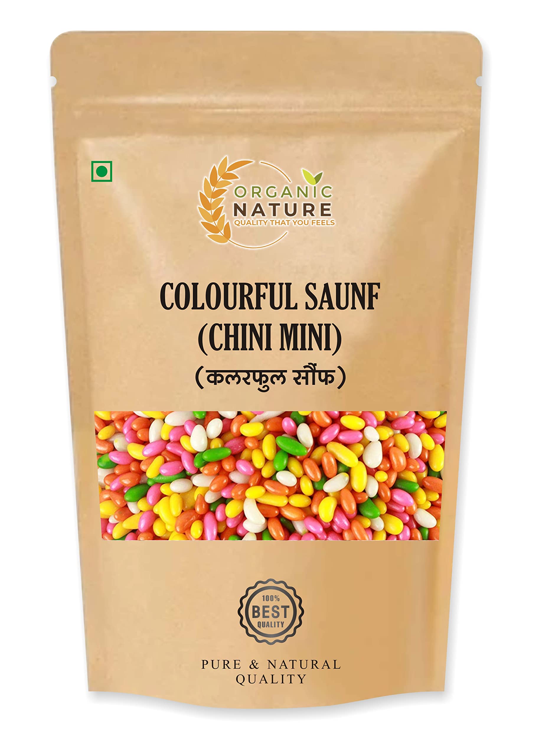ORGANIC NATURE :Sugar Coated Mint Fennel Seeds [Variyali Candy Mukhwas] (400 Gram) (B08H193W66) Amazon Price History, Amazon Price Tracker