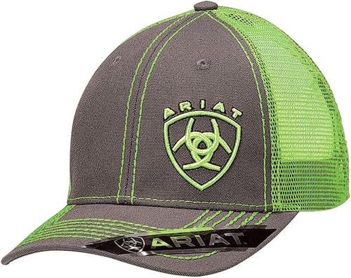 Vista 5 de Ariat Gorra gris jaspeado Ariat para hombre