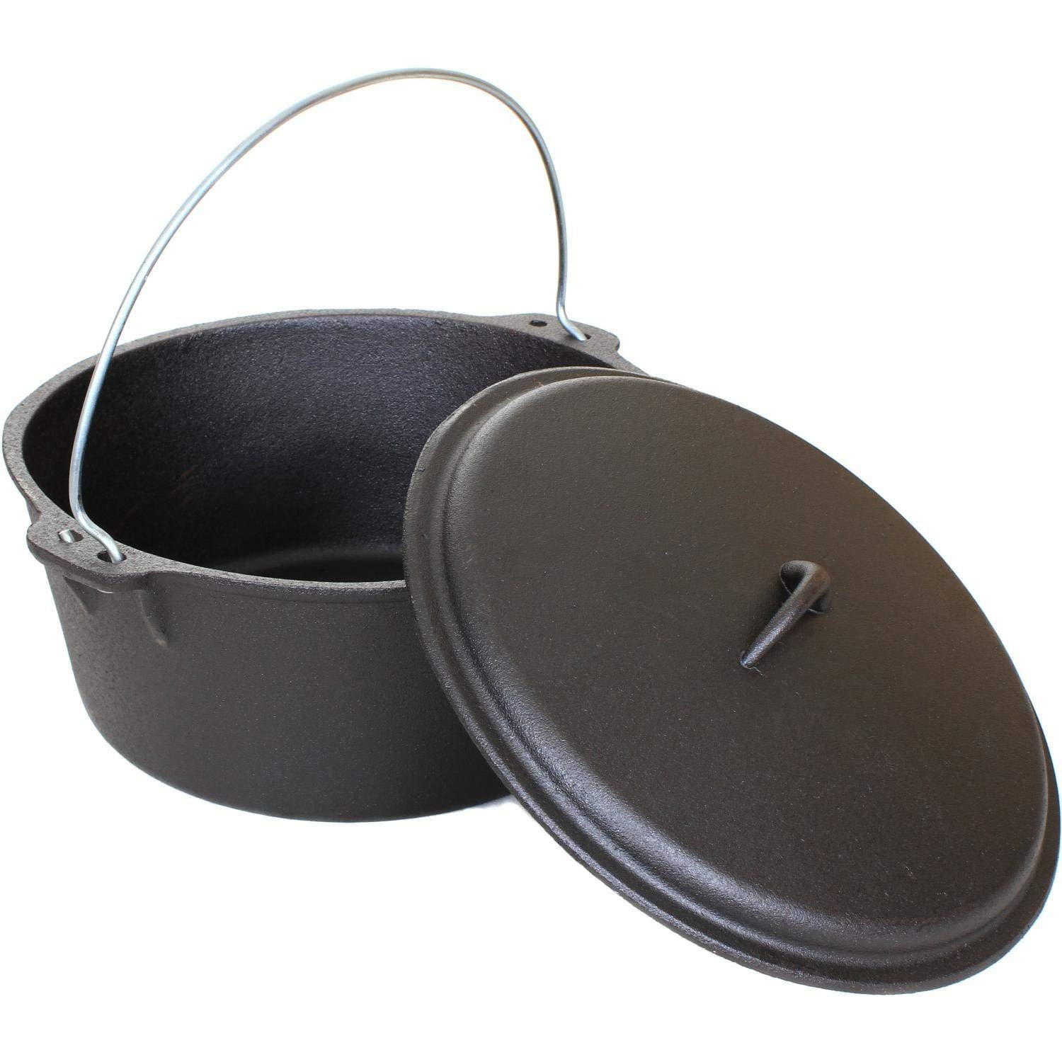 Amazon.com: Cajun Classic 9-Quart Seasoned Cast Iron Dutch Oven
