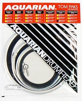 Aquarian Drumheads PF-C Performance II Tom Pack 10,12, 16-inch