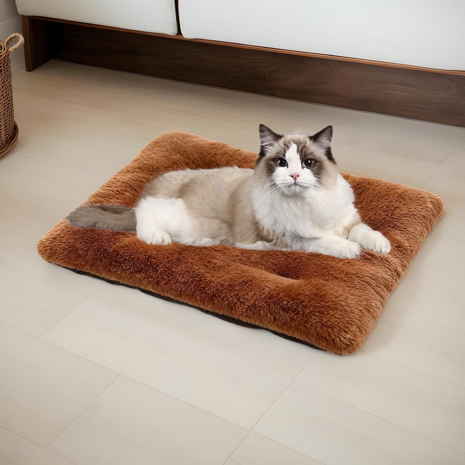 Coussin auto-chauffant non électrique pour chat