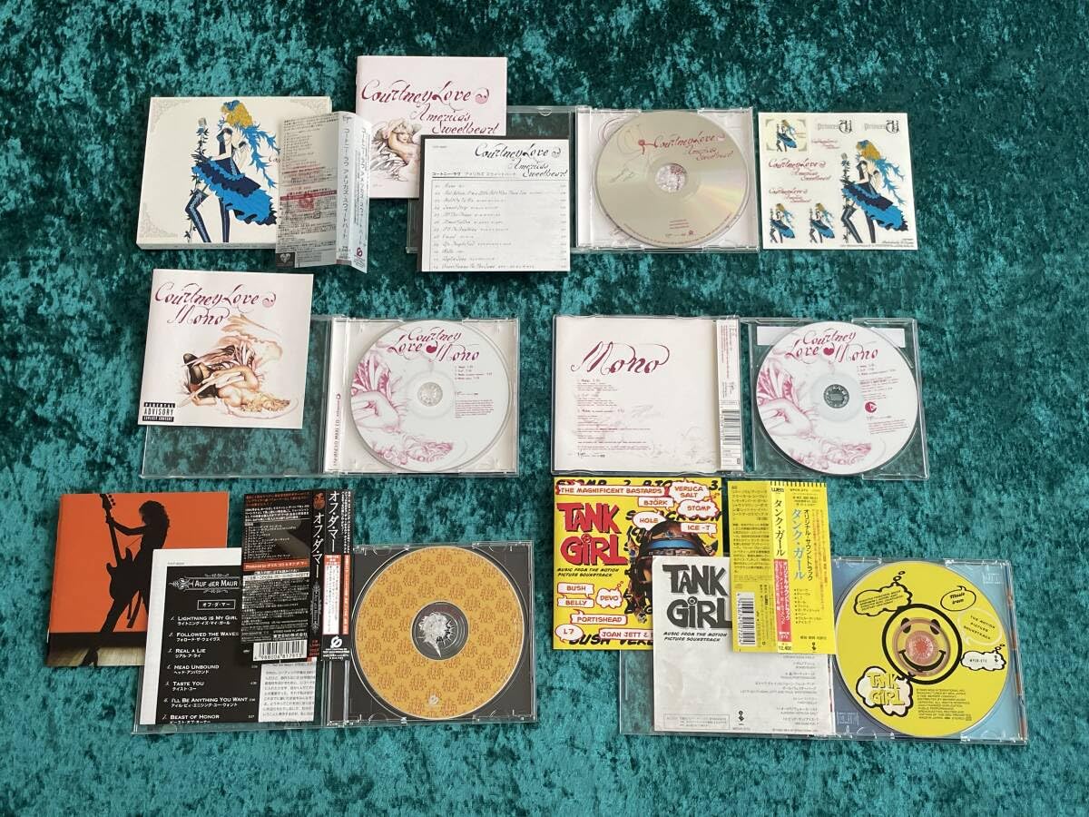 Amazon.co.jp: ☆HOLE/COURTNEY LOVE☆CD18枚セット(アルバム/シングル