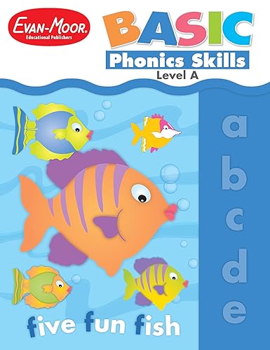 Evan-Moor Basic Phonics Skills for Grades Pre-K and K, Level A, Teacher Reproducible Pages; Teaching Resource Workbook