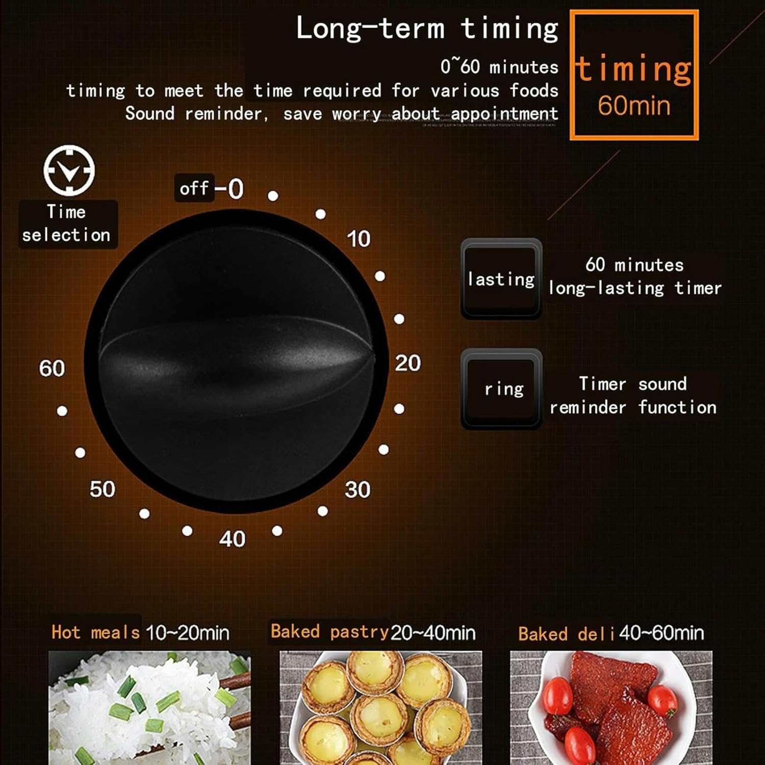 9L Family Oven Mini, 60 -Minute Timer, Multifunction Automatic Oven Dryer, For Sandwich Bread, Artisanal Bread, Pizza, Pastry Shop