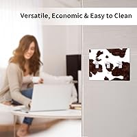 Vista 6 de Placa de interruptor de luz de 3 cuadrillas de piel de vacuno, placa frontal eléctrica de triple palanca para baño, cocina, dormitorio, habitación