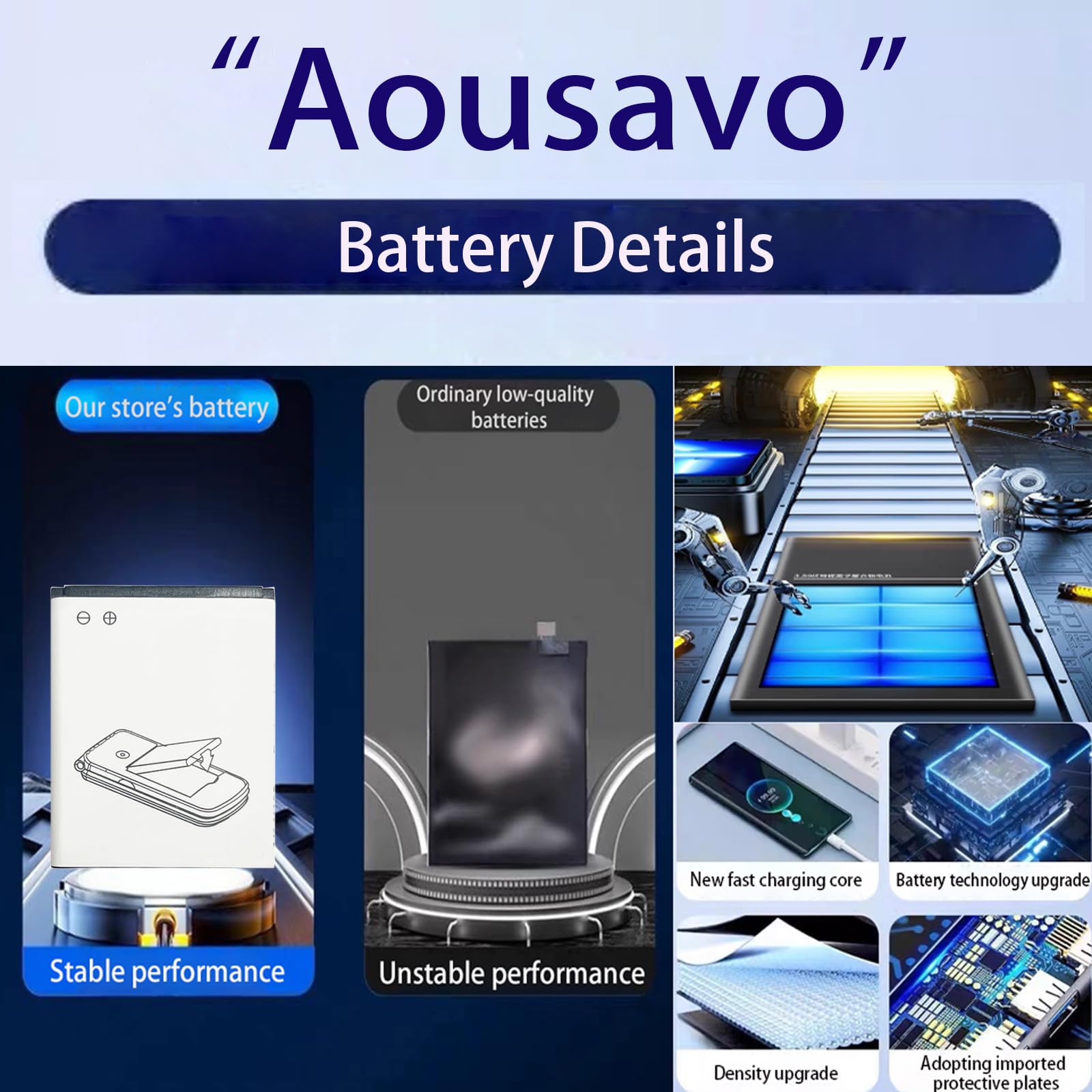 Emporia Touch Smart 2 - Batteria di ricambio AK-V188, 1400 mAh, compatibile con Emporia Touch Smart 2