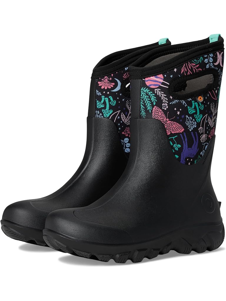 Black Bogs Classic Seamless Cosmic Forest (Toddler/Little Kid/Big Kid)