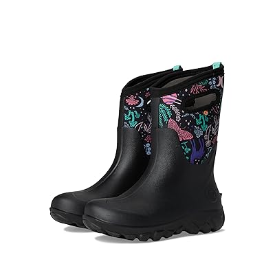 Bogs Kids Classic Seamless Cosmic Forest (Toddler/Little Kid/Big Kid) Kids Shoes Black