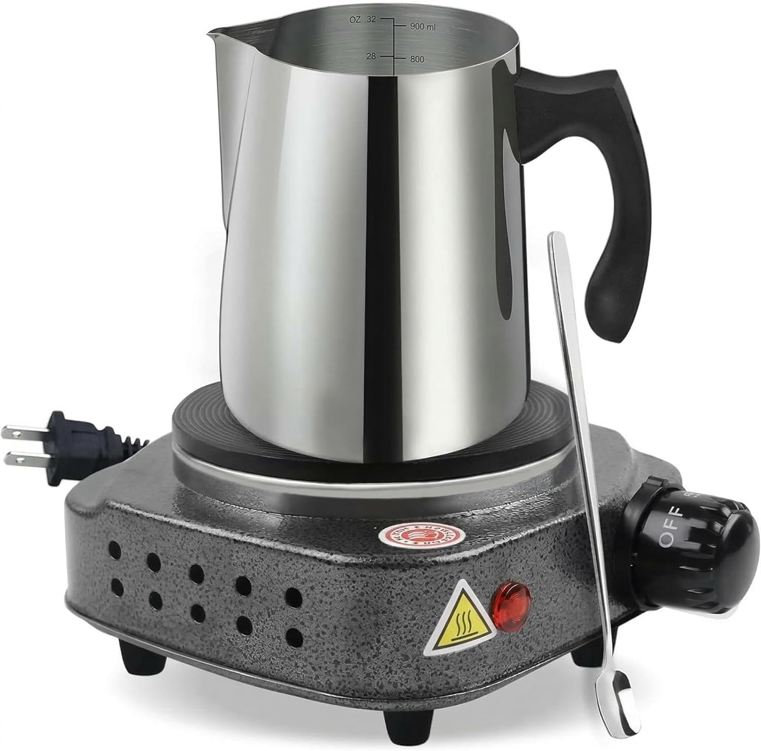 Soap Melter for Soap Making,Electronic Melt and Pour Soap Base Melting Pot for DIY Soap Adults