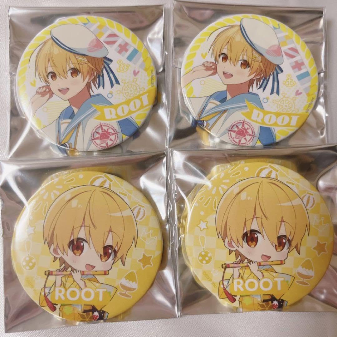 Amazon | すとぷり るぅと 缶バッジ 2023 summer マリン | バッジ 