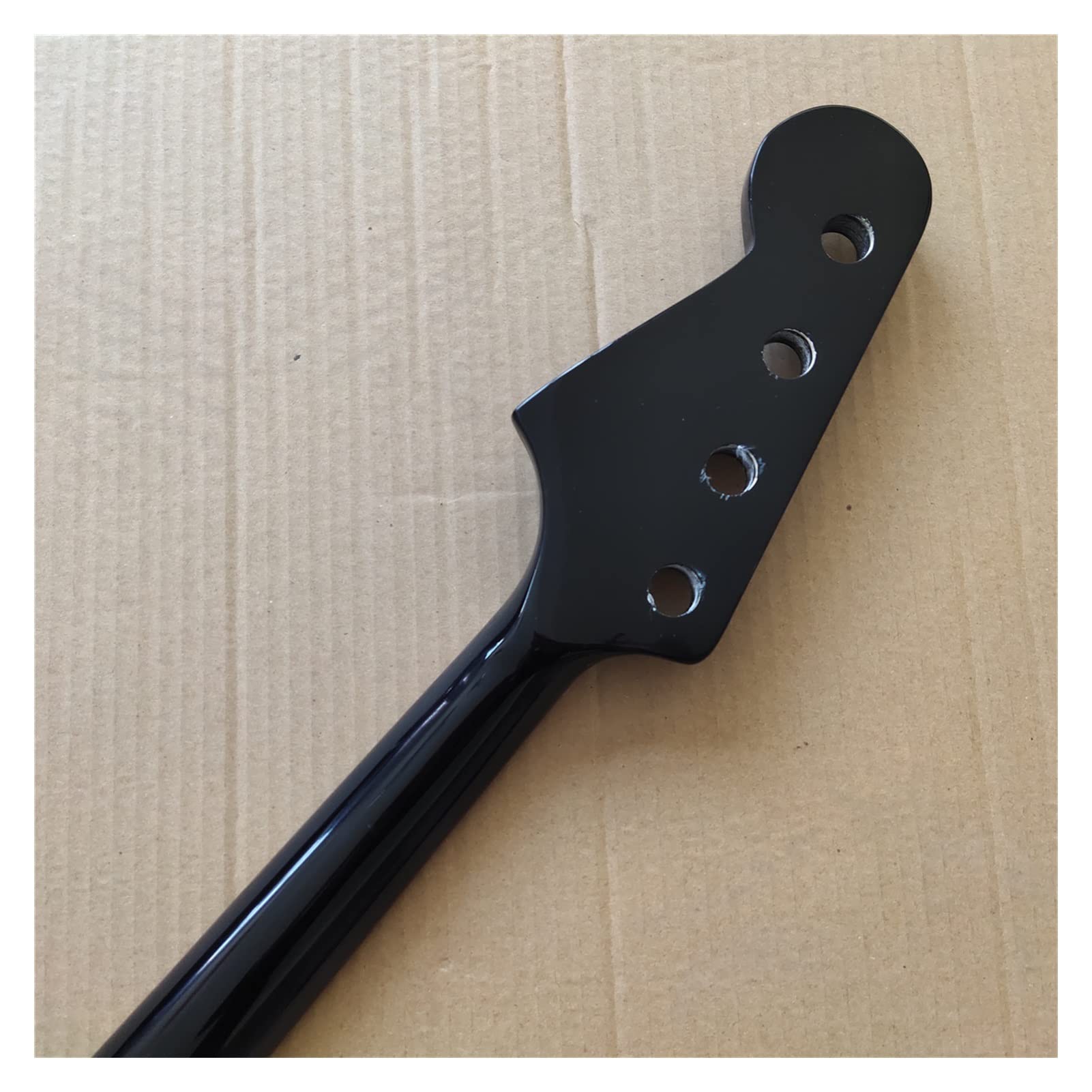 Fretless Maple 20 Frets Bass Guitar Neck Part 4 String String Hewwood Fingerboard da 34 Pollici Dado Sostituzione Manico Chitarra