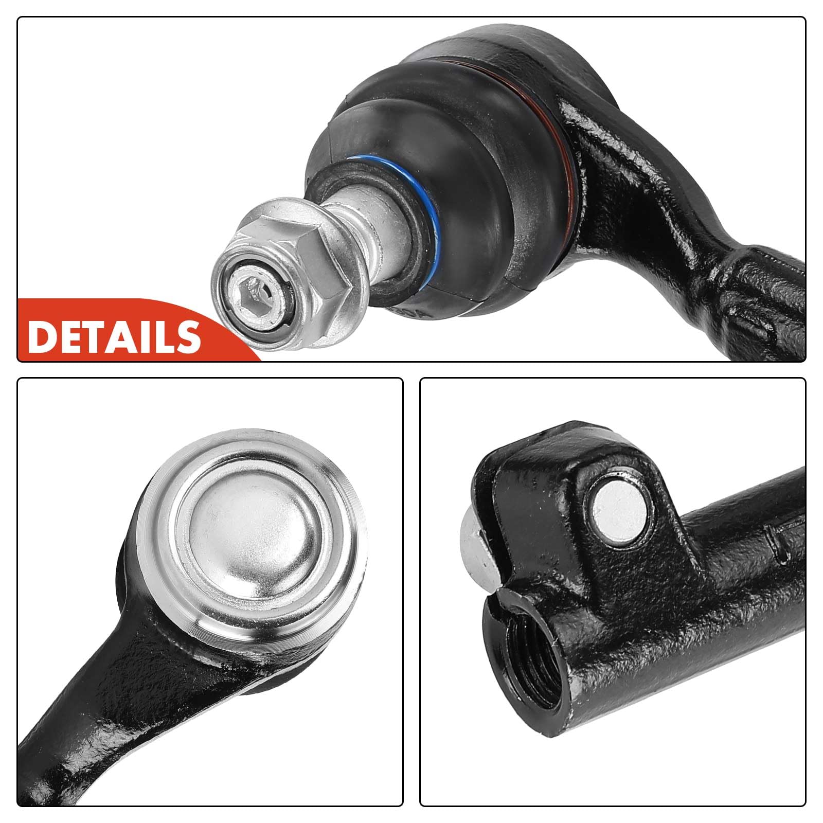 Frankberg 2x Rotule Direction Avant Compatible avec Série 3 E90 320-335 2.0L-3.0L 2005-2011 Série 3 Coupé E92 320-335 2.0L-3.0L 2006-2013 X1 E84 16-28 2.0L-3.0L 2009-2015 Remplacer# 32106768879