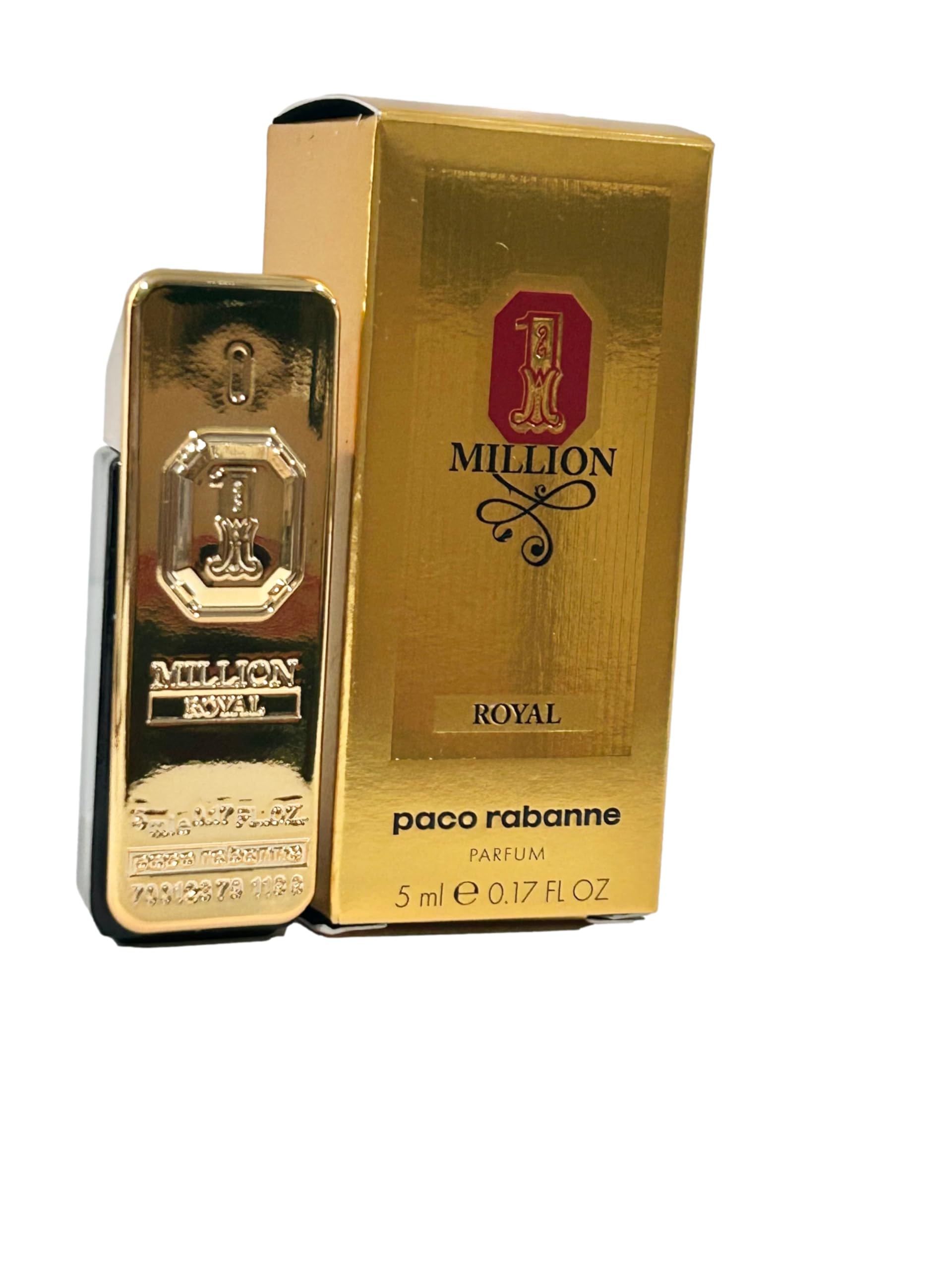 Paco Rabanne 1 Million ROYAL PARFUM MEN splash On MINI perume 5ml / 0.17 fl oz