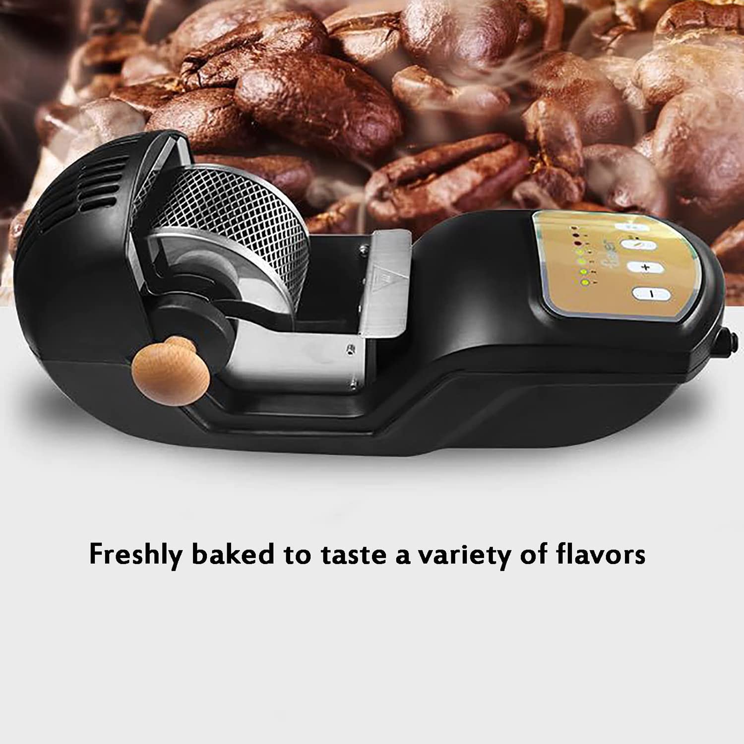 Amazon.co.jp : 自動コーヒー焙煎機、プロの電気コーヒー豆焙煎機、7