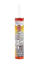 Vista 8 de Dicor 551LSB-1 Sellador de solape libre de HAPS, sin nivelación - 10.3 oz, negro, seguro, ideal para techado de RV, mantenimiento, reparación