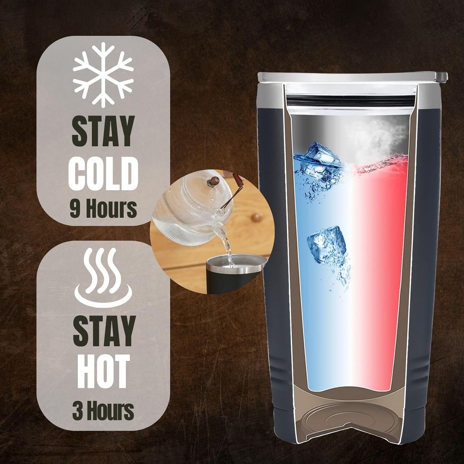 Onebttl Boston Terrier Gifts for Men, Boston Terrier Dad, Dog Dad - Best Boston Terrier Dad Ever - Father's Day Birthday Christmas Gifts Stainless Steel Tumbler 20oz - Image 7