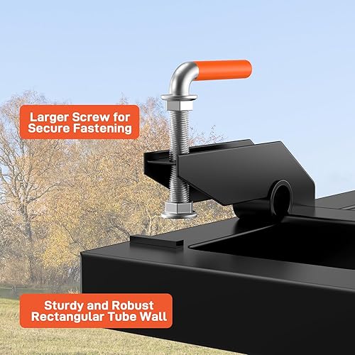 Miniatura 4 de Abrazadera en horquillas de escombros 42", 2500 LBS Pallet Horquillas Accesorios para Tractor Skidsteer Cucharón Cargador