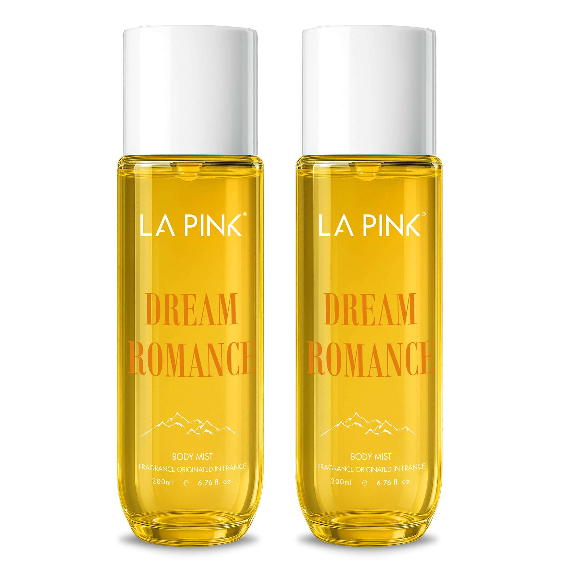 La Pink Dream Romance Body Mist 200ml (Pack of 2) | Unisex French Inspired Scent | Long Lasting Body Spray with a Blend of Fresh & Sensual Aromas-image-4